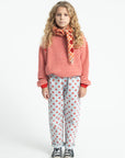 Polka dot jeans