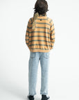 unisex trousers faded light blue denim