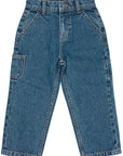 Organic pocket jeans wide fit