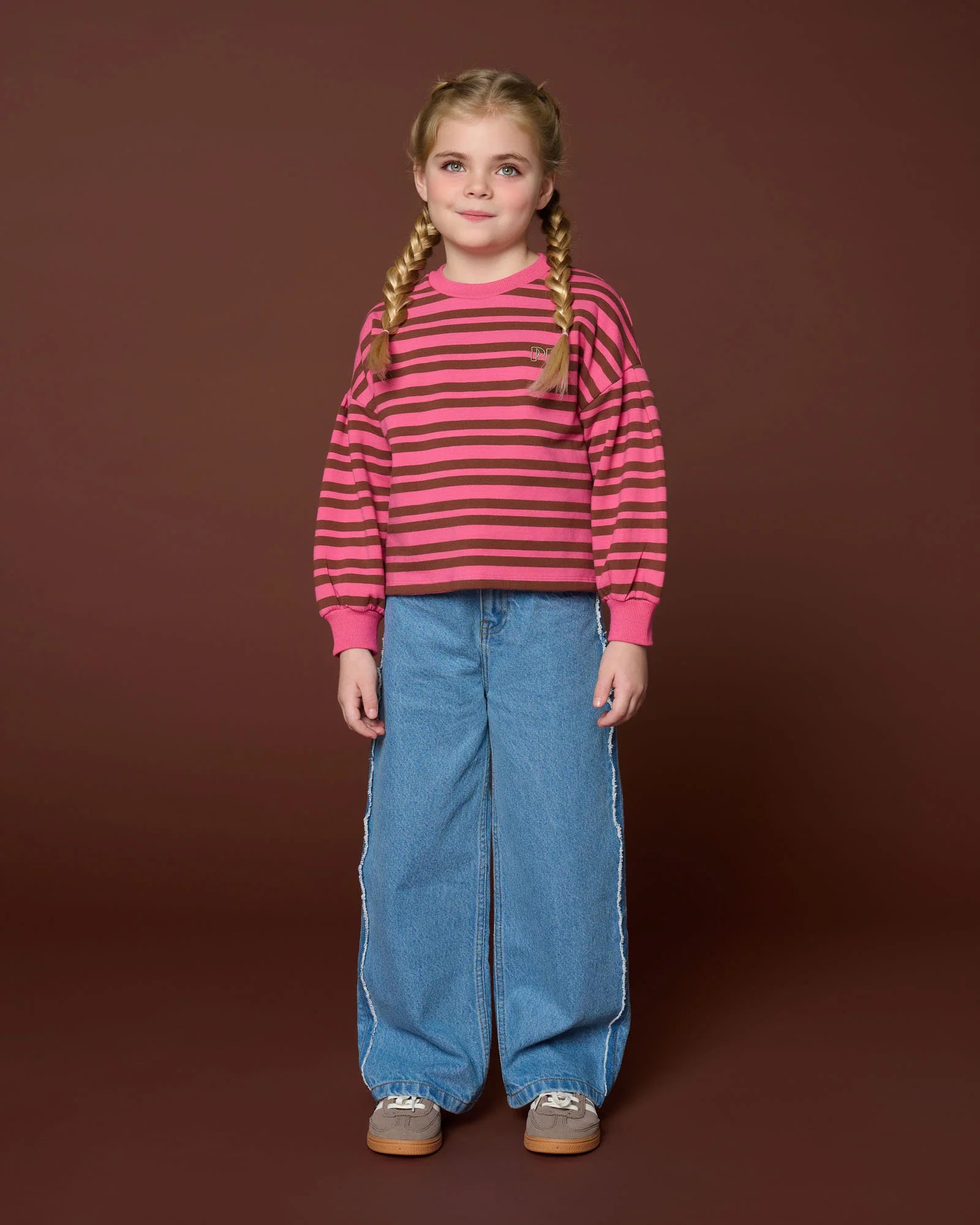 Wide leg Jeans | Mid Blue