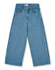 Wide leg Jeans | Mid Blue