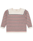 Merino knitted stripe sweater