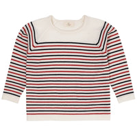 Merino knitted stripe sweater