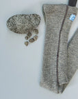 Wooly footless - Granite grey