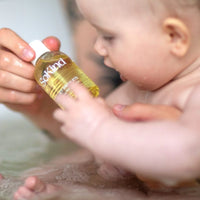 Velvet Droplets - voedende badolie voor baby's