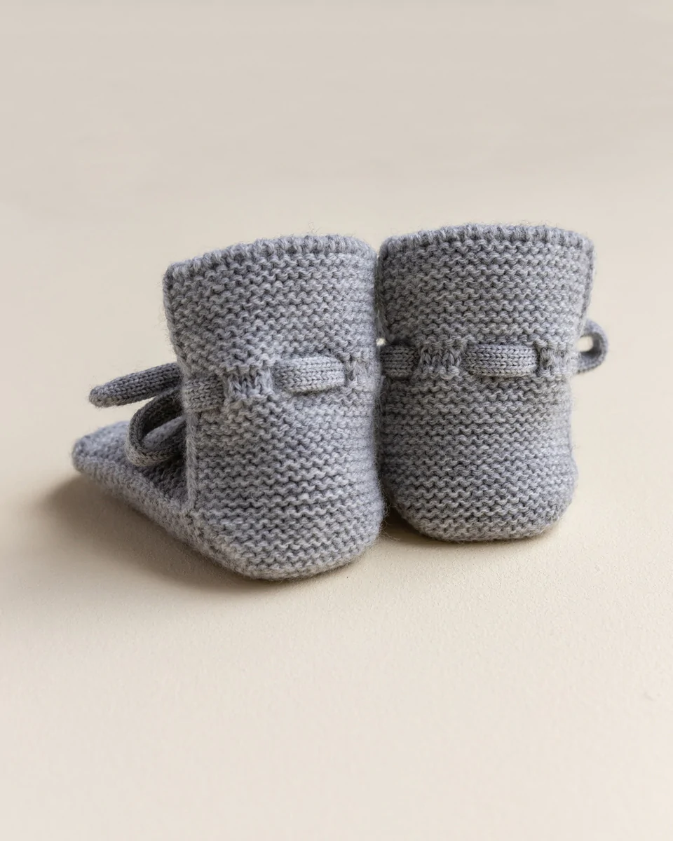 Booties HVID - Grey Melange