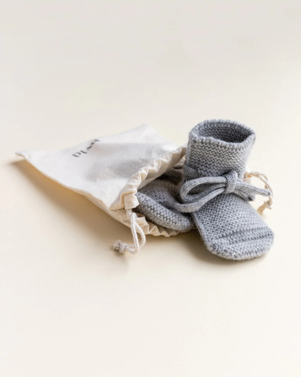 Booties HVID - Grey Melange