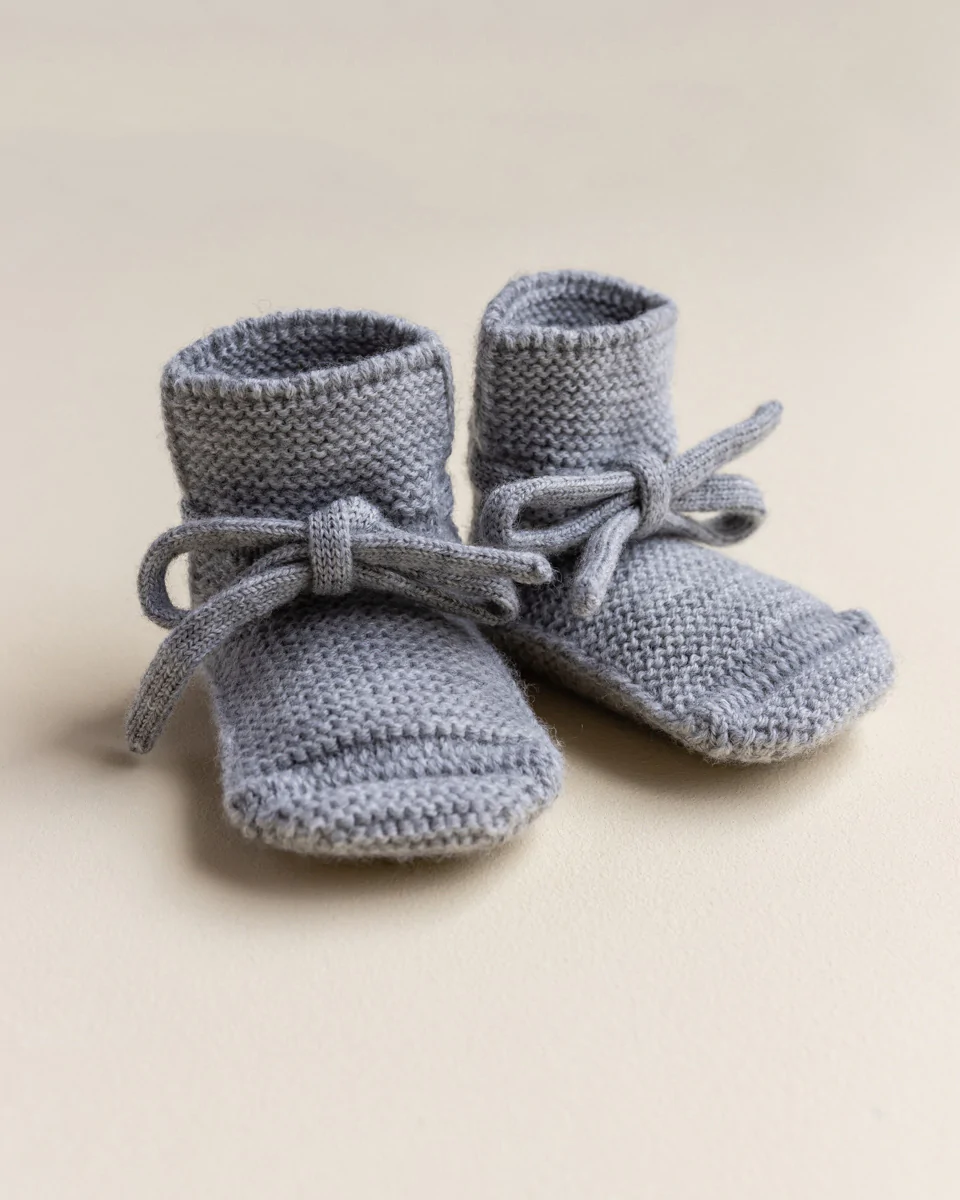 Booties HVID - Grey Melange