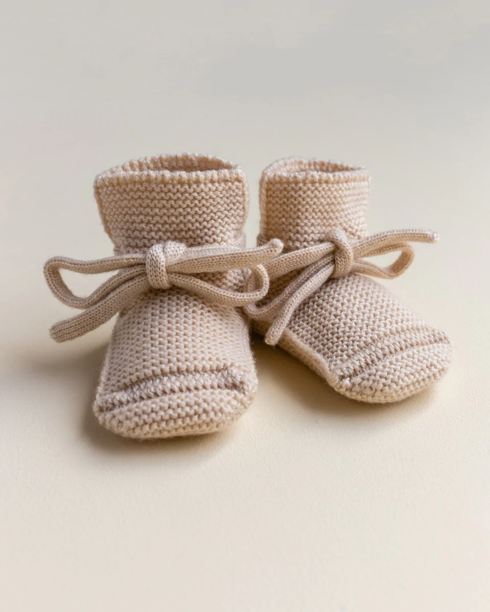 Booties HVID - Oat