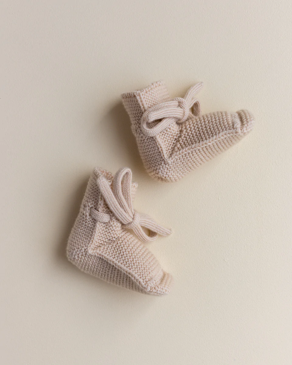 Booties HVID - Oat