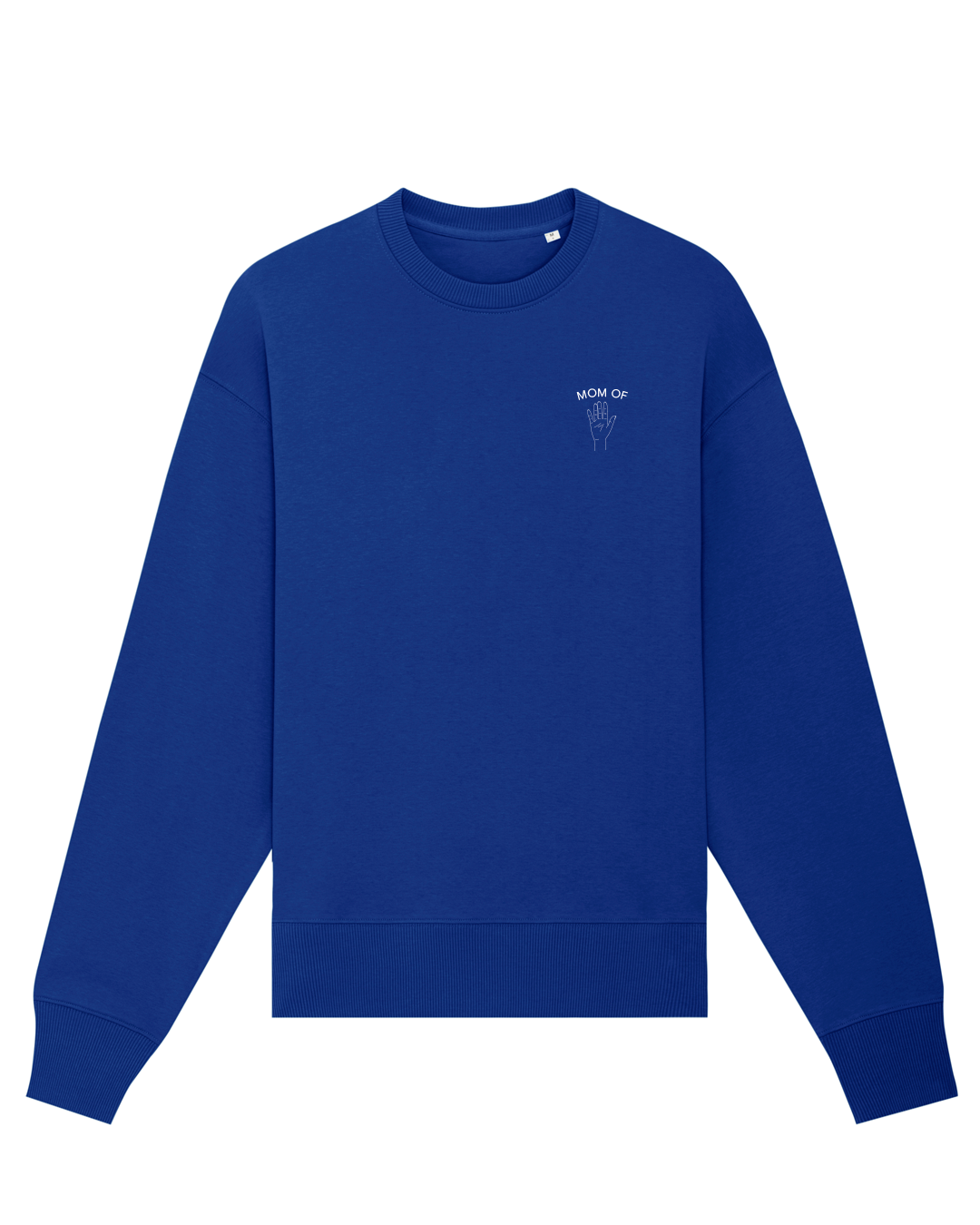 &#39;Mom Of&#39; Sweater / tailleert ruim neem een maat kleiner (PRE-ORDER)