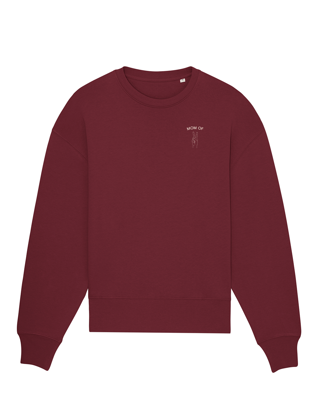 &#39;Mom Of&#39; Sweater / tailleert ruim neem een maat kleiner (PRE-ORDER)