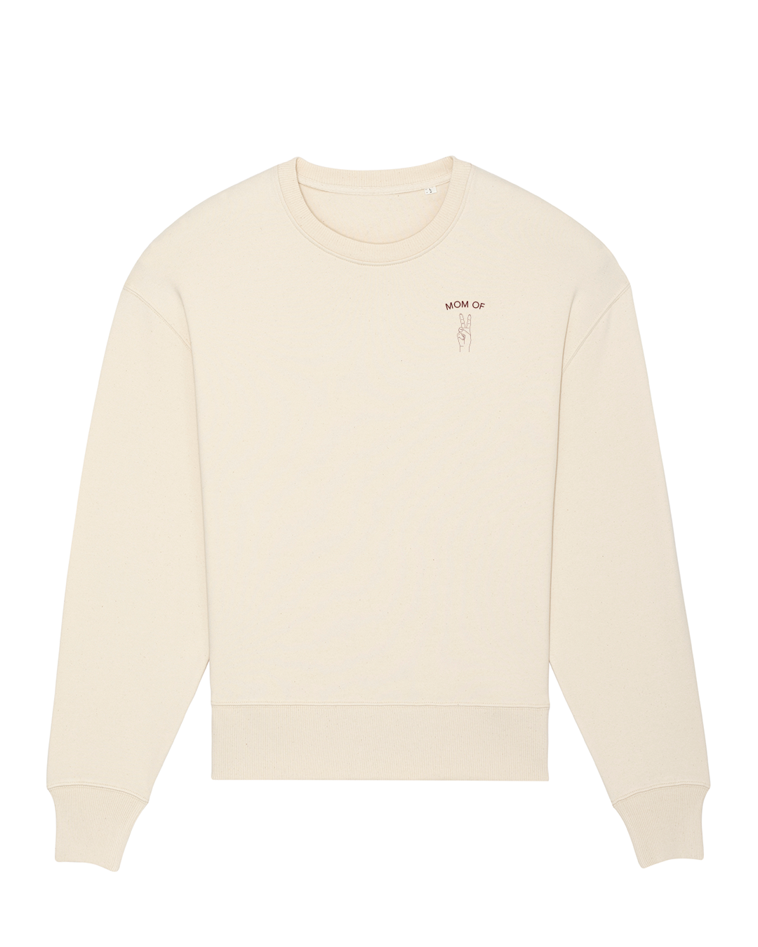 &#39;Mom Of&#39; Sweater / tailleert ruim neem een maat kleiner (PRE-ORDER)