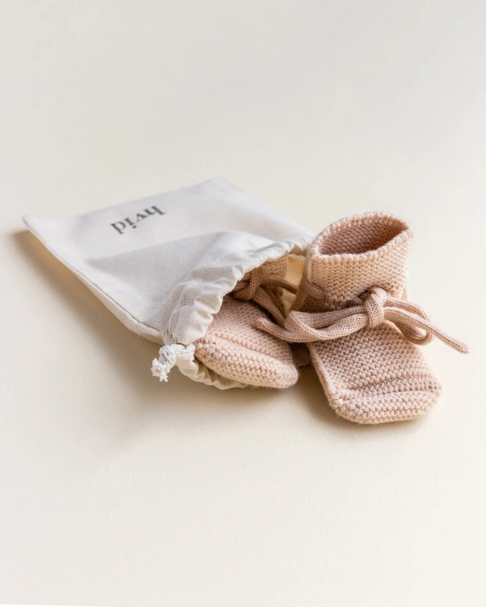 Booties HVID - Apricot