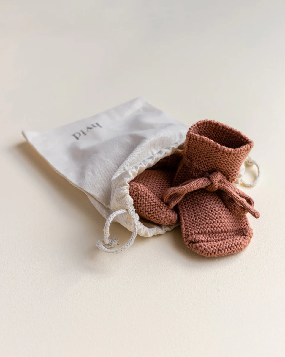 Booties HVID - Brick