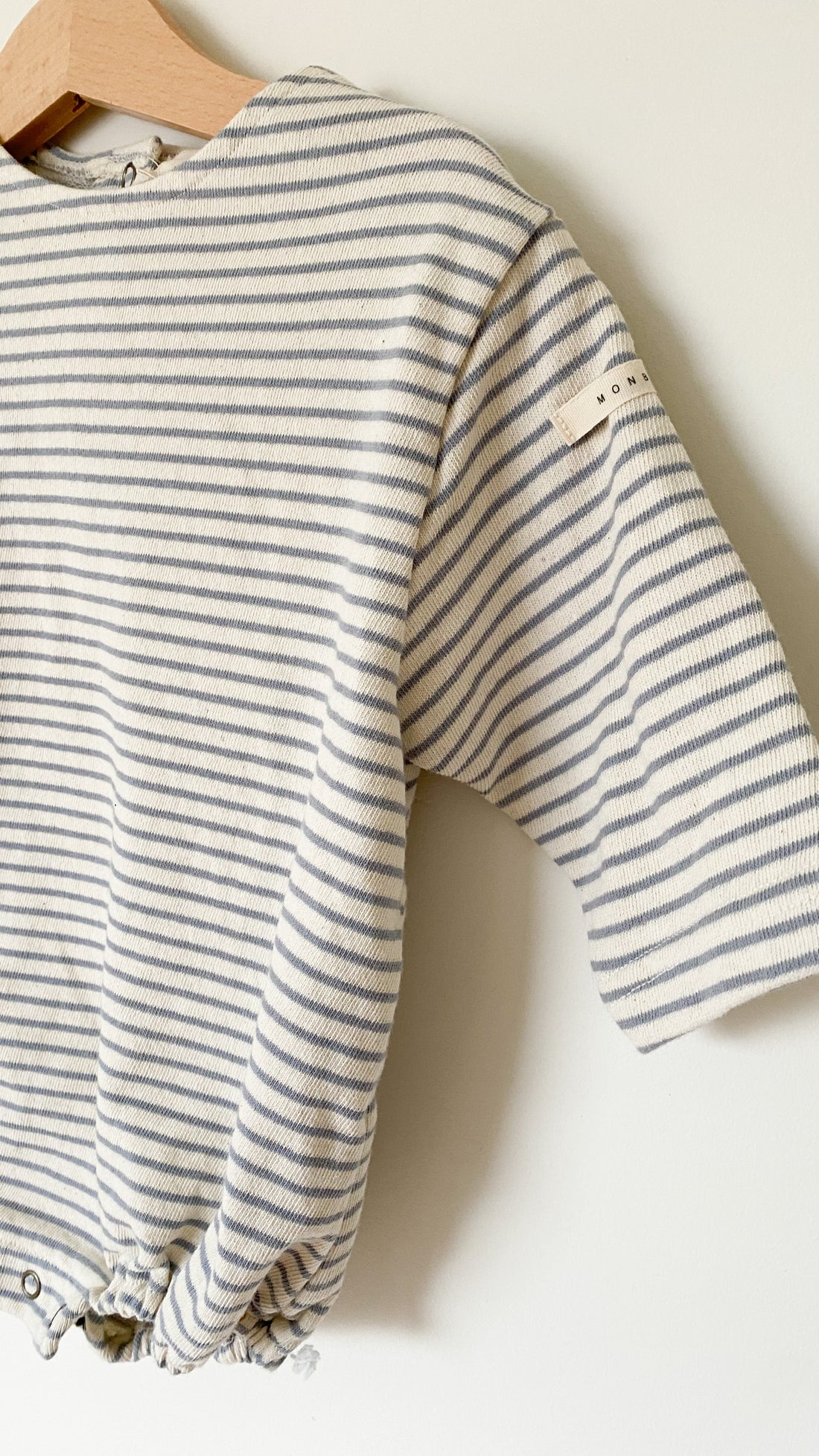 Bodysuit met streepjes